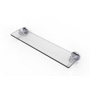 Allied Brass Shadwell Collection 22 Inch Glass Vanity Shelf with Beveled Edges SL-1-22-SCH