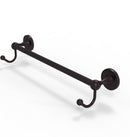 Allied Brass Shadwell Collection 18 Inch Towel Bar with Integrated Hooks SL-41-18-HK-ABZ