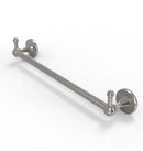 Allied Brass Shadwell Collection 18 Inch Towel Bar with Integrated Hooks SL-41-18-PEG-SN