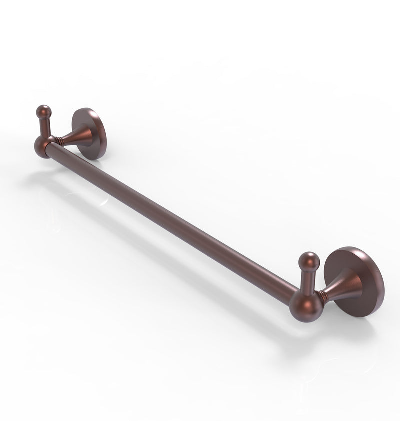 Allied Brass Shadwell Collection 24 Inch Towel Bar with Integrated Hooks SL-41-24-PEG-CA