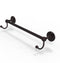 Allied Brass Shadwell Collection 36 Inch Towel Bar with Integrated Hooks SL-41-36-HK-ABZ