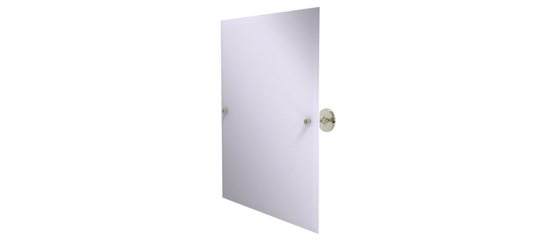 Allied Brass Shadwell Collection Frameless Rectangular Tilt Mirror with Beveled Edge SL-92-PNI