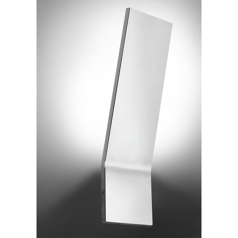 Dainolite 20W Wall Sconce Polished Chrome with Frosted Diffuser SNJ-1820LEDW-PC