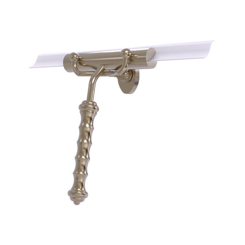 Allied Brass Shower Squeegee with Wavy Handle SQ-10-PEW