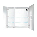Krugg Svange 36" X 36" LED Bi-View Medicine Cabinet with Dimmer and Defogger SVANGE3636R