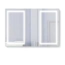Krugg Svange 60" X 42" Double LED Medicine Cabinet with Dimmer and Defogger SVANGE6042DLLR