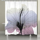 Laural Home Wild Grape Hibiscus X-Ray Flower Shower Curtain