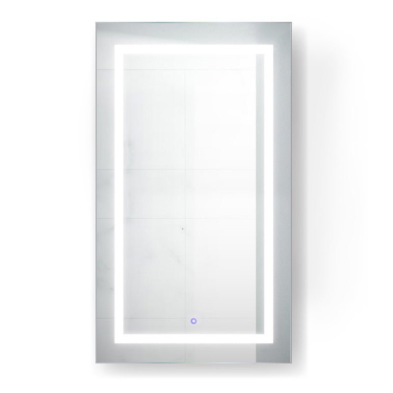 Krugg Svange 24" X 42" LED Medicine Cabinet with Dimmer and Defogger SVANGE2442L