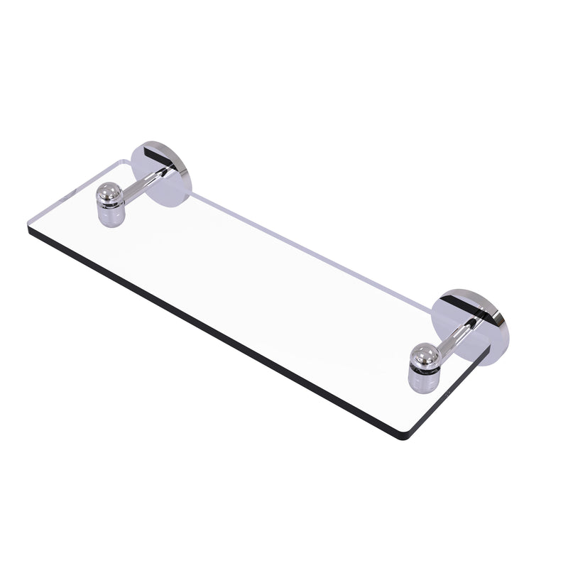 Allied Brass Tango Collection 16 Inch Glass Vanity Shelf with Beveled Edges TA-1-16-PC