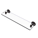 Allied Brass Tango Collection 22 Inch Glass Vanity Shelf with Beveled Edges TA-1-22-ORB