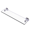Allied Brass Tango Collection 22 Inch Glass Vanity Shelf with Beveled Edges TA-1-22-PC