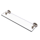 Allied Brass Tango Collection 22 Inch Glass Vanity Shelf with Beveled Edges TA-1-22-PEW