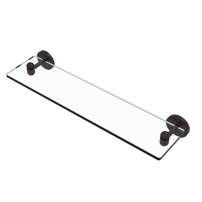 Allied Brass Tango Collection 22 Inch Glass Vanity Shelf with Beveled Edges TA-1-22-VB