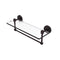 Allied Brass Tango Collection 16 Inch Glass Vanity Shelf with Integrated Towel Bar TA-1TB-16-ABZ