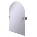 Allied Brass Frameless Arched Top Tilt Mirror with Beveled Edge TA-94-PEW