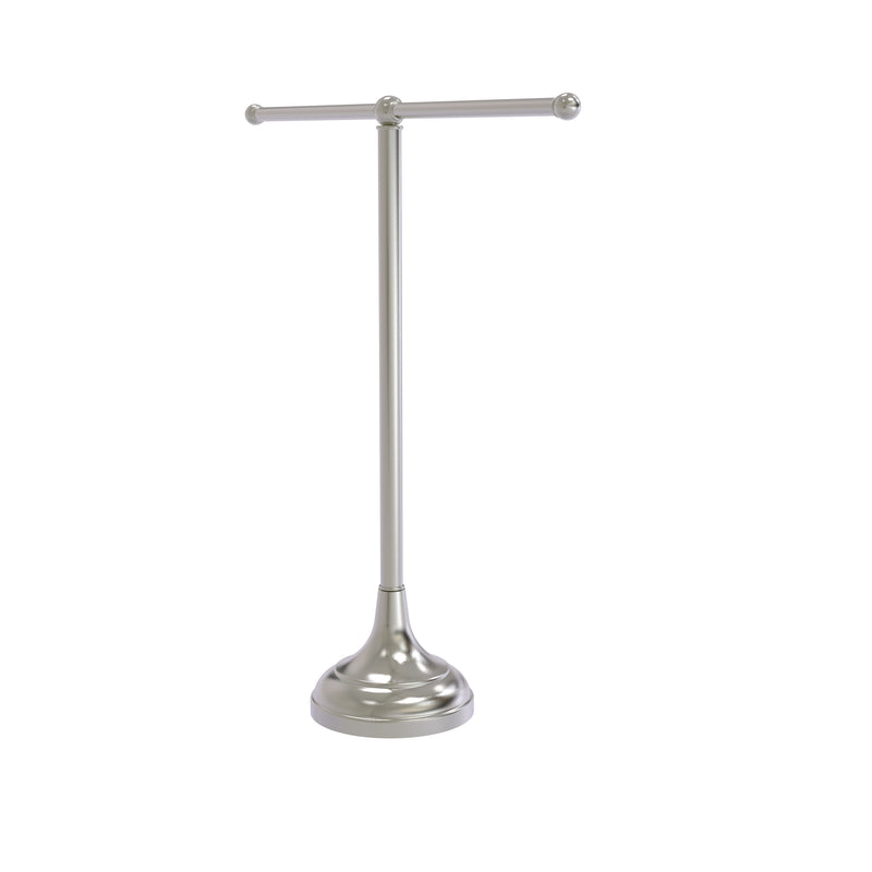 Allied Brass Vanity Top 2 Arm Guest Towel Holder TB-10-SN
