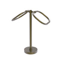 Allied Brass Two Ring Oval Guest Towel Holder TB-20-ABR