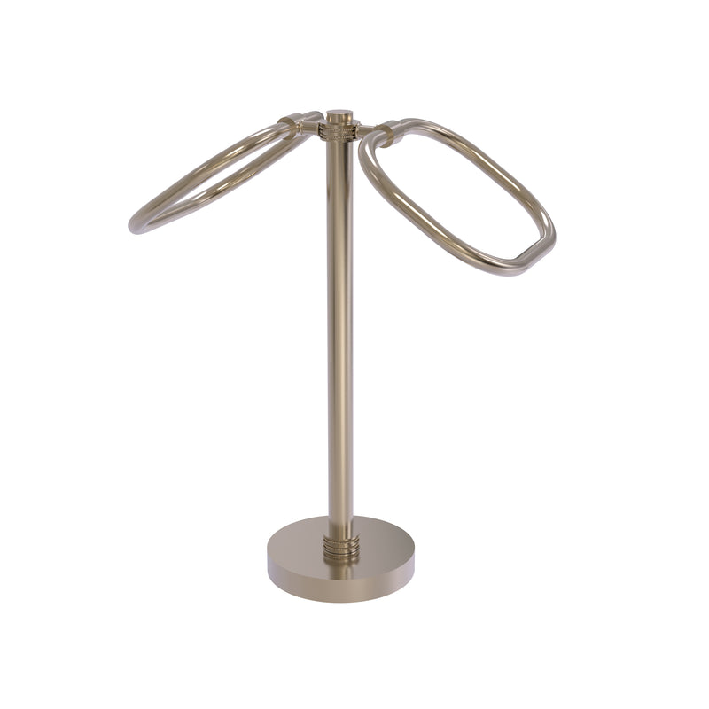 Allied Brass Two Ring Oval Guest Towel Holder TB-20D-PEW