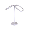 Allied Brass Two Ring Oval Guest Towel Holder TB-20D-SCH