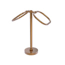 Allied Brass Two Ring Oval Guest Towel Holder TB-20T-BBR