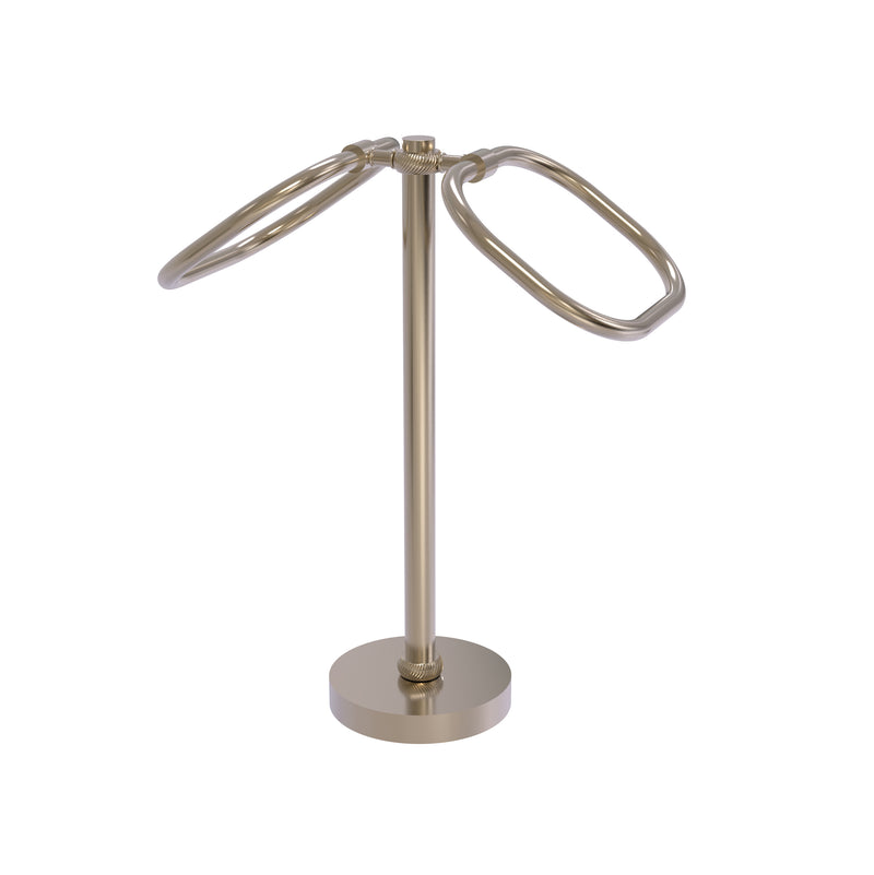 Allied Brass Two Ring Oval Guest Towel Holder TB-20T-PEW