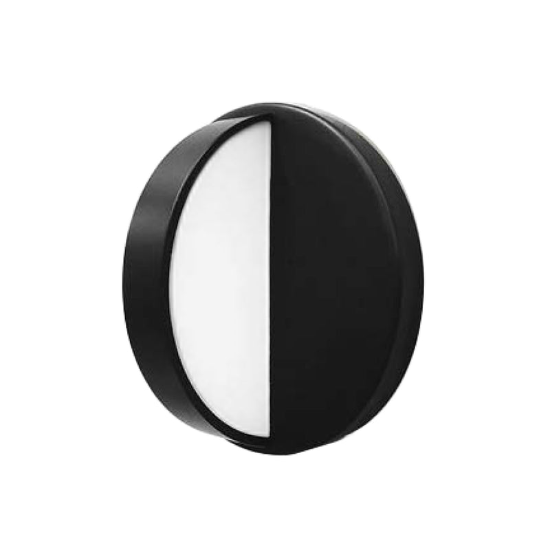 Dainolite 5W Wall Sconce Matte Black with White Acrylic Diffuser TOP-55LEDW-MB