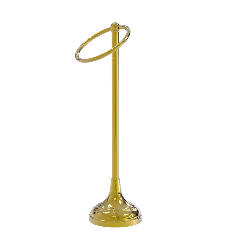 Allied Brass Vanity Top 1 Ring Guest Towel Holder TR-10-PB