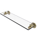 Allied Brass Tribecca Collection 22 Inch Glass Vanity Shelf with Beveled Edges TR-1-22-SBR