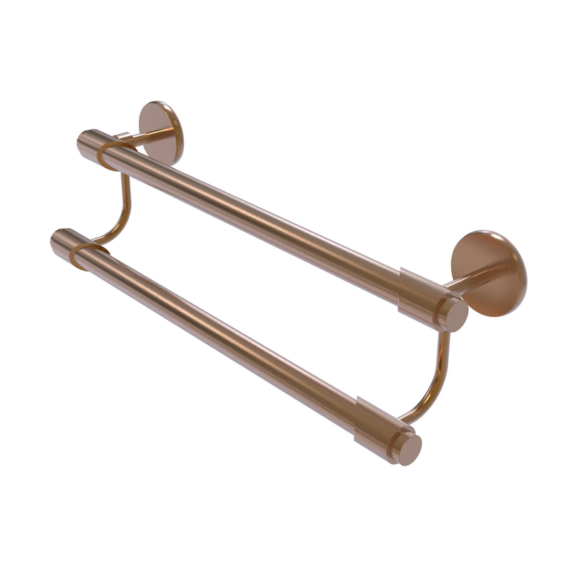 Allied Brass Tribecca Collection 18 Inch Double Towel Bar TR-72-18-BBR