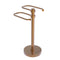 Allied Brass Free Standing Two Arm Guest Towel Holder TS-15-BBR