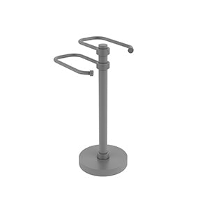 Allied Brass Free Standing Two Arm Guest Towel Holder TS-15G-GYM