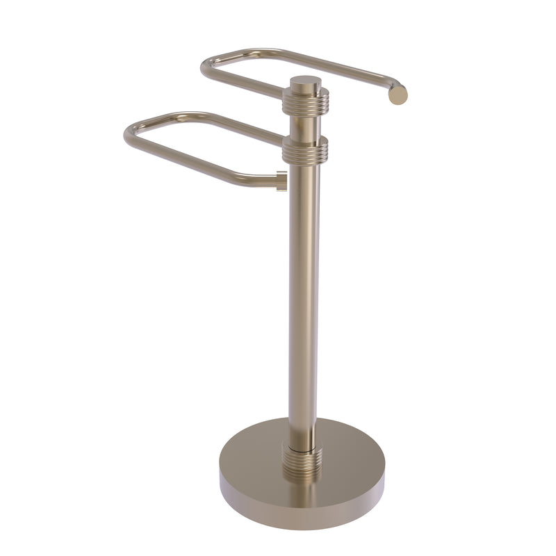 Allied Brass Free Standing Two Arm Guest Towel Holder TS-15G-PEW