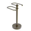 Allied Brass Free Standing Two Arm Guest Towel Holder TS-15T-ABR