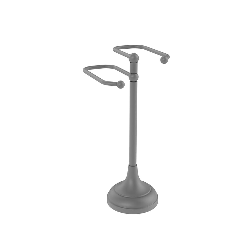 Allied Brass Free Standing Two Arm Guest Towel Holder TS-16-GYM