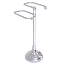 Allied Brass Free Standing Two Arm Guest Towel Holder TS-16-SCH