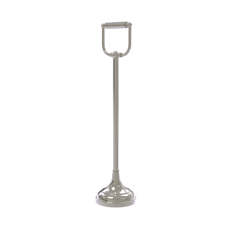 Allied Brass Free Standing Toilet Tissue Holder TS-24-SN