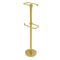 Allied Brass Free Standing Two Roll Toilet Tissue Stand TS-26D-PB
