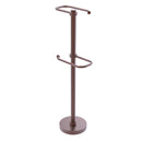 Allied Brass Free Standing Two Roll Toilet Tissue Stand TS-26G-CA