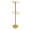 Allied Brass Free Standing Two Roll Toilet Tissue Stand TS-26G-PB