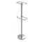 Allied Brass Free Standing Two Roll Toilet Tissue Stand TS-26G-SN