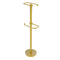Allied Brass Free Standing Two Roll Toilet Tissue Stand TS-26T-PB