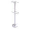 Allied Brass Free Standing Two Roll Toilet Tissue Stand TS-26T-SCH