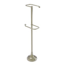 Allied Brass Free Standing Two Roll Toilet Tissue Stand TS-29-PNI
