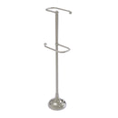 Allied Brass Free Standing Two Roll Toilet Tissue Stand TS-29-SN
