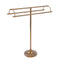 Allied Brass Free Standing Double Arm Towel Holder TS-30-BBR
