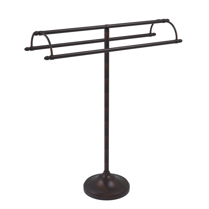 Allied Brass Free Standing Double Arm Towel Holder TS-30-VB