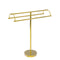 Allied Brass Free Standing Double Arm Towel Holder TS-31-PB