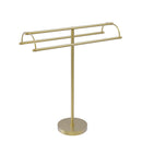 Allied Brass Free Standing Double Arm Towel Holder TS-31-SBR