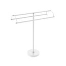 Allied Brass Free Standing Double Arm Towel Holder TS-31-WHM