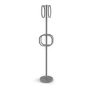 Allied Brass Towel Stand with 4 Integrated Towel Rings TS-40-GYM